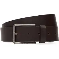 Calvin Klein Ledergürtel "WARMTH BUCKLE" Größenverstellbar