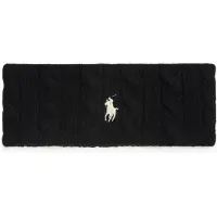 Ralph Lauren für Damen. 455981426001 Haarband aus Wolle und Kaschmir in Schwarz (OSFA), Lässig