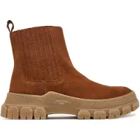 Weekend Max Mara für Damen. 2525796035600 Lederstiefeletten Genepi Cuoio (39), Braun, Wohnung, Keine, Lässig
