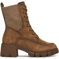 Tamaris Velour camel Stiefelette Braun : 41
