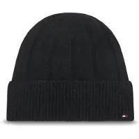 Tommy Hilfiger Flag Fluffy Beanie Damen