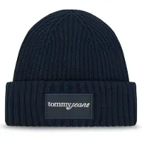 Tommy Hilfiger Mütze Script AW0AW17909 Dunkelblau