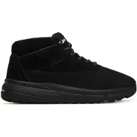 Tommy Hilfiger Schnürschuhe Hilfiger W Nbk Sde Hybrid Boot FM0FM05609 Schwarz