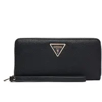 GUESS Laurel II Maxi Wallet In Black For Women – 14x9x3 CM / Black