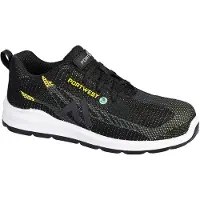 Portwest Eco Fly Composite Korb S1ps Sr Fo - Größe 48 - Schwarz/Gelb -