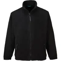 Portwest Fleecejacke F400" Argyll - Schwarz 4XL"