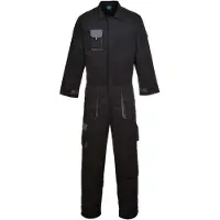 Portwest TX15 Texo Kontrast Overall Black Gr. S