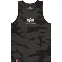 Alpha industries Tank-Top Basci Camo 126566C Grau Regular Fit