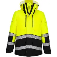 Portwest Expedition-Parka Hv Ev4 - Größe M - Gelb/schwarz -