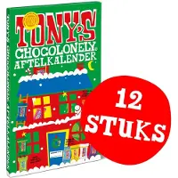 Tony's Chocolonely - Chocolate Christmas Tiny Calender | Box A 255 Gramm | 12 Stücke