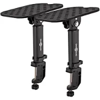 Gear4Music Monitor-Lautsprecherständer mit Klemmen von