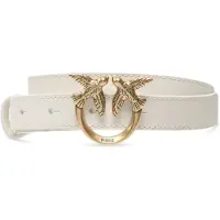 Pinko Damengürtel Love Berry H2 Belt PE 23 PLT01 100143 A0F1 Weiß