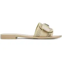 GUESS Pantoletten FLJELY LEL19 Goldfarben