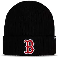 47 Brand Mütze MLB Boston Red Sox Thick Cord Logo 47 B-THCCK02ACE-BK Schwarz