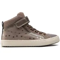 Geox Mädchen J Kalispera Girl I Sneakers Smoke Grey 32 EU