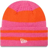 New Era Mütze Stripe Cuff Knit Beanie 60580763 Rosa
