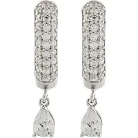 GUESS Ohrringe Guess JSBE04 510JW Silberfarben