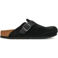 Birkenstock Pantoletten Boston Braided 1030497 Schwarz 37