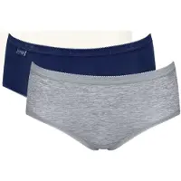 Sloggi Midislip "Basic+ Midi" 3er Pack, perfekter Sitz, besonders weiche Nähte, Cotton-Mix, Multipack