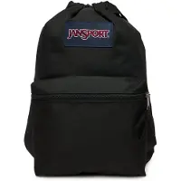 JanSport Rucksack Sportbeutel Drawsack Backpack 14L Black schwarz