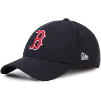 New Era Baseball Cap , Damen, blau (navy), Denim/Jeans, Microfaser, unifarben, Caps Baseball Cap, mit Logostickerei und Label, unifarbenes Design