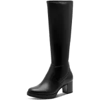 Jana Damen Winterstiefel Schwarz