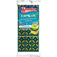 Spontex Reinigungsschwamm Mosaik farb. sortiert 3er Pack