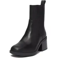 Timberland für Damen. TB0A424XW021 Bellevaux Chelsea-Stiefel aus schwarzem Leder (41.5 W), 3 bis 5 cm, Keine, Lässig