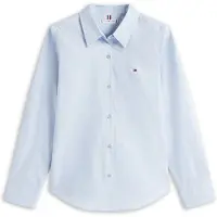 Tommy Hilfiger Hemdbluse "ESS POPLIN REGULAR SHIRT" Langarm, Regular Fit