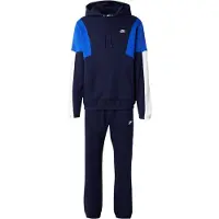 Nike Herren Jogginganzüge He/Uni M NK CLUB FLEECE HDED TRACK GX