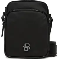 BOSS für Herren. 50523462 Schwarze Icon Tasche (OSFA), Lässig, Recyceltes Polyester