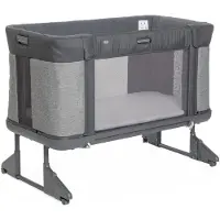 Chicco Co-Sleeper Wieg für Neugeborene, 3-in-1, verstellbare Höhe, gute Luftzirkulation, 4 Räder
