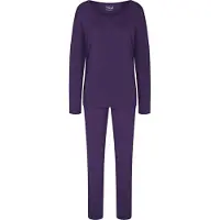 Triumph Pyjama Timeless Sensuality 10221061 Violett Regular Fit