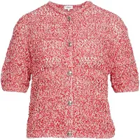 s.Oliver Cardigan Red Größe: 40 | Cropped-Jacken Outlet | Damen | Rot