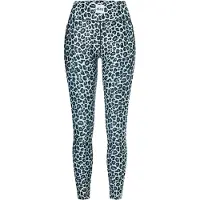 Eivy - Funktions-Tights - Pocket Tights Snow Leopard für Damen - Größe L - Weiß