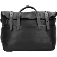Harold's Leder Reisetasche Mount Weekender Black schwarz