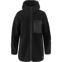 Fjällräven Pullover Vardag Pile Fleece Long Damen Black-XL