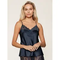 Lingadore Slipdress Sparkling Blue | Grösse: XXL | Farbe: Navy-Blau
