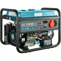 Könner&Sohnen KS10000E-3 Stromerzeuger Generator Benzin Notstrom 18 PS 4-Takt mit E-Starter