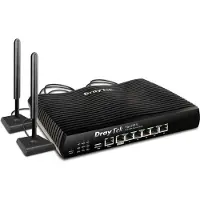 Draytek Vigor2927L, Eingebauter Ethernet-Anschluss, 3G, 4G, 4G, Schwarz, Tabletop-Router