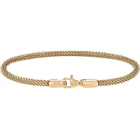Daniel Wellington Mode Vergoldetes Mesh Perfektes Paar Stahlarmband DW0040068 - Länge: 18,5 cm