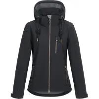 Ankerglut Softshelljacke "ankerglutfreude WMN", mit abnehmbarer Kapuze