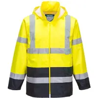 Portwest Warnschutz Regenjacke EN ISO 20471 gelb M