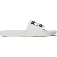 Tommy Hilfiger TJ POOL SLIDES Herren-Sandalen Ecru