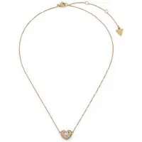 GUESS JUBN05549JWYGT/U Damen-Kette Herz Goldfarben