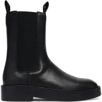 Calvin Klein Klassische Stiefeletten Convate Welt Chelsea Lth YW0YW01905 Schwarz