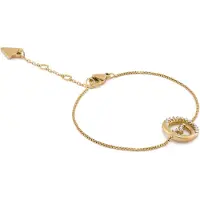 GUESS JUBB05527JWYGS Damen-Armband Herz Goldfarben S