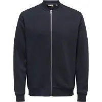 Only & Sons Sweatjacke "ONSCERES REG ZIP BOMBER JCK NOOS" Baumwollmischung, regular fit
