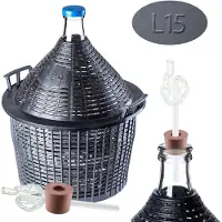 Kadax Wine Caramel 15 Liter Weinballonrohrkorken im Korbset
