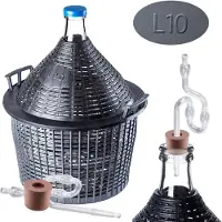 Kadax Wine Caramel 10 Liter Weinballonrohrkorken im Korbset